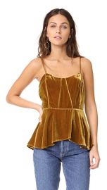 Sebastian Peplum Bustier Cami by Veronica Beard at Shopbop